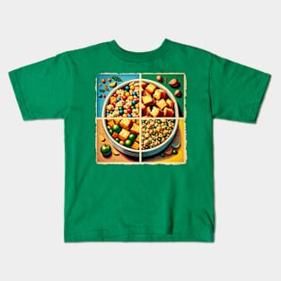 Stuffing Pop Art - Festive Meal Kids T-Shirt